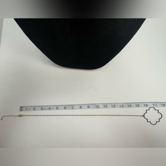 Long Moroccan Style Charm Necklace - Picture 4 of 5